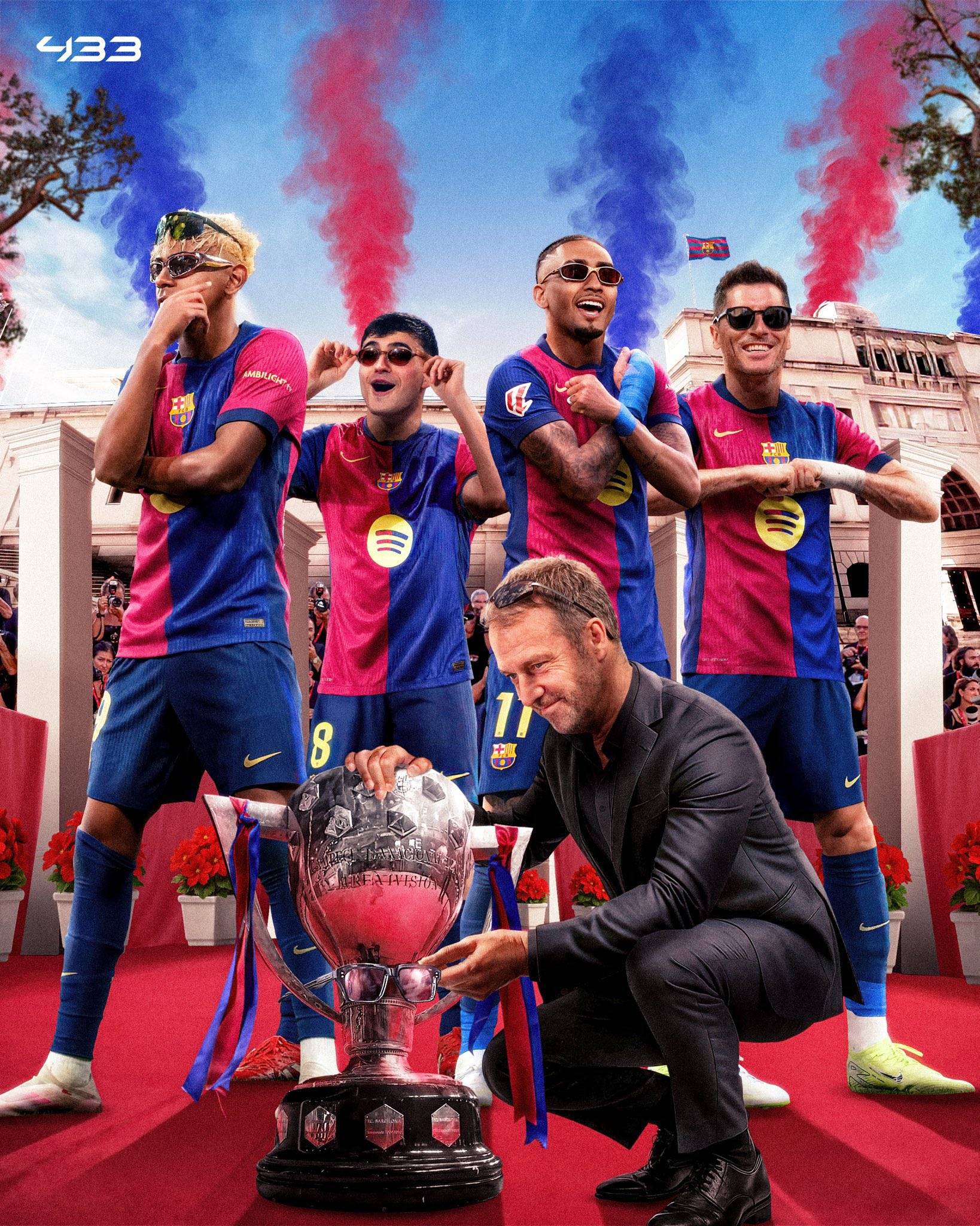 包含西班牙篮球联赛：巴塞罗那封王，夺得冠军的词条